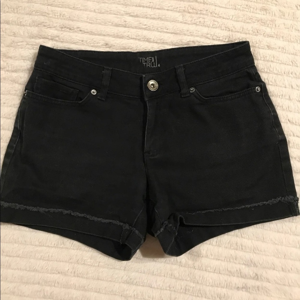 Black shorts